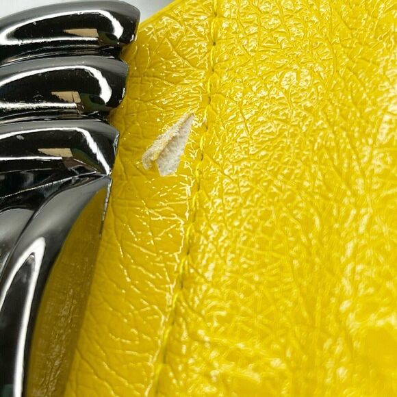 Special Rich Yellow Stretch Metal Buckle Belt Size Small S - Picture 5 of 9